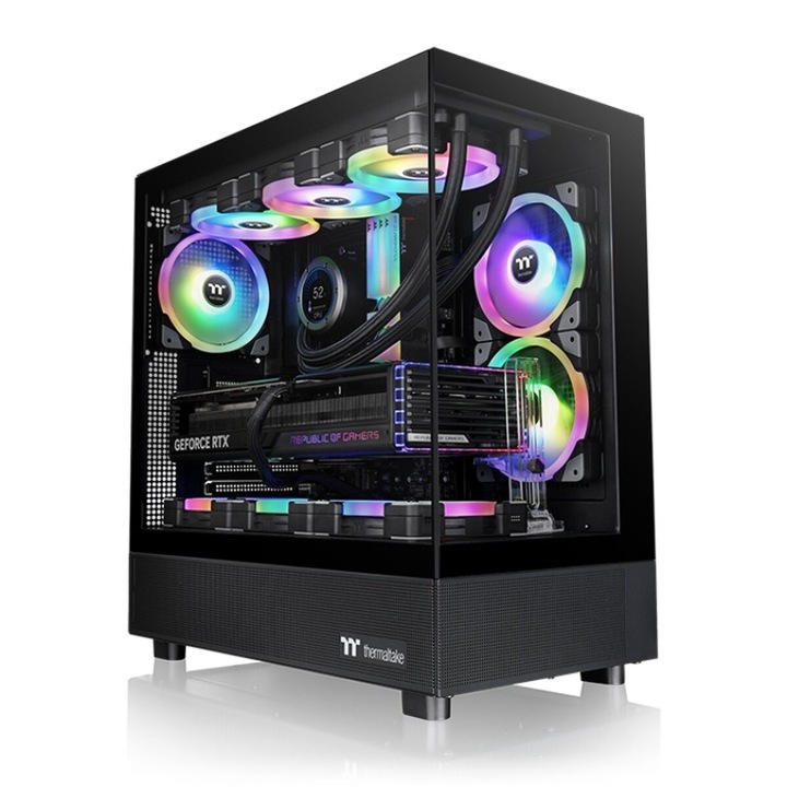 Компютърна кутия Thermaltake View 270 TG ARGB, Черен, Middle Tower