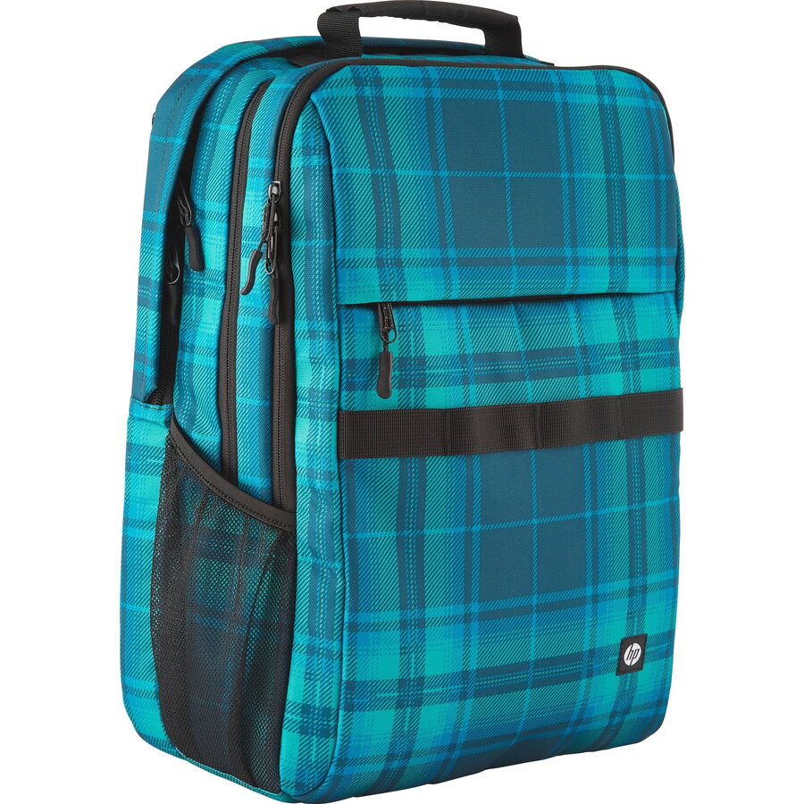 Geanta laptop HP Campus XL, poliester, unisex, albastru, 30.5x16.5cm