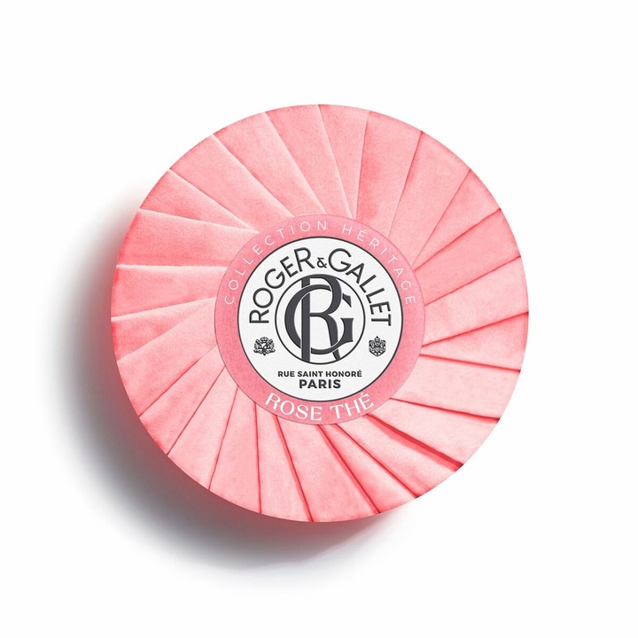 Roger & Gallet Розов сапун, хидратиращ, аромат на роза, унисекс, 100гр.