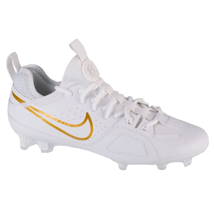 Ghete fotbal, Nike Huarache 9 Varsity Lax FG FD0090-100, Alb, Alb