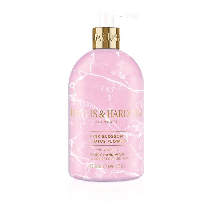 Folyékony kézi szappan Baylis & Harding, Pink Blossom & Lotus Flower, 500 ml