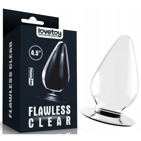 Dop anal Flawless Clear Anal Plug 11,5 cm - eMAG.ro