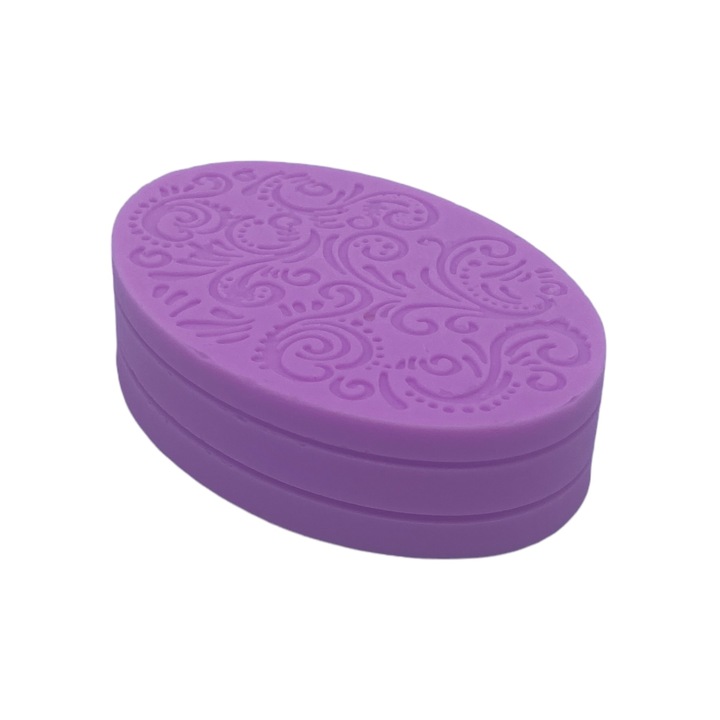 Sapun handmade cu lapte de capra, ulei de cocos si lavanda, 80 g