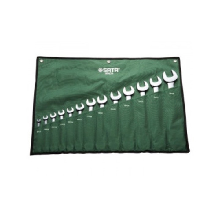 Sata - Комплект двойни фиксирани ключове 6-32мм / 13 бр