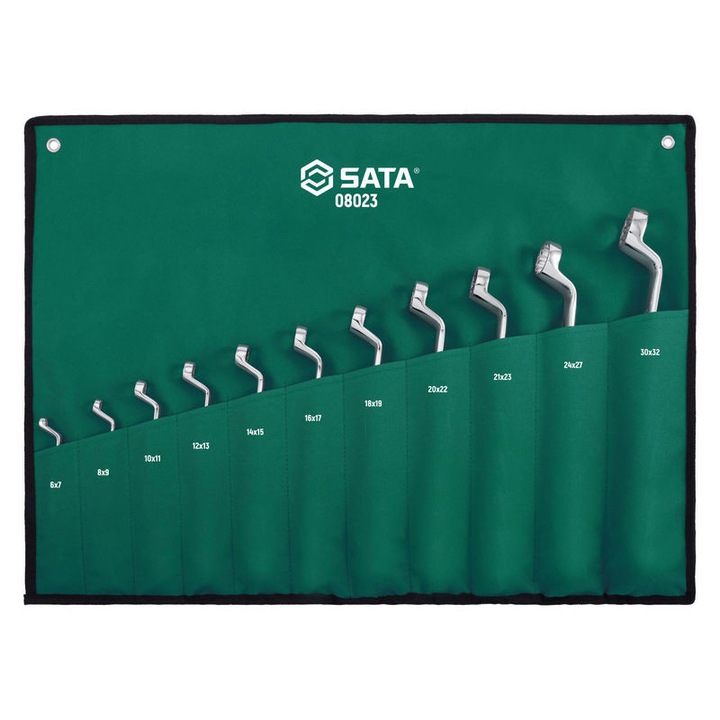Set chei inelare cotite Sata, 6-32mm, 11 piese