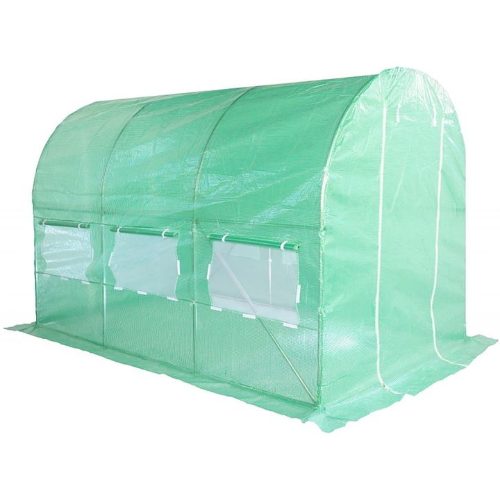 Solar de gradina, 200 x 300 cm (6 m²), verde, Maxstore®