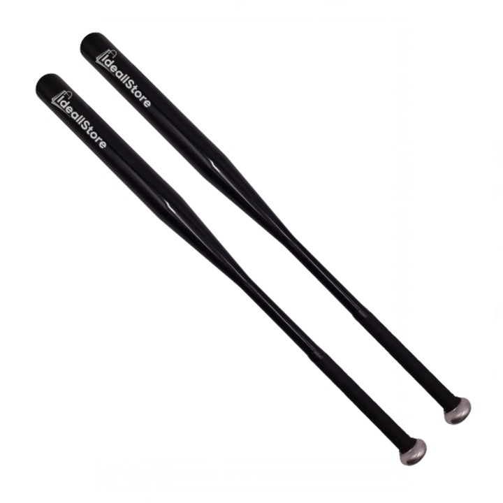 Két darabos DEPOX® baseballütő készlet, Home Run, alumínium, 80 cm, fekete