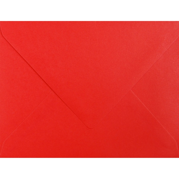 Пликове Shan, C6, интензивно червено, 120g/m2, комплект от 10 бр., 114x162mm