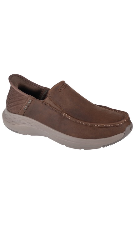 Férfi cipők, Skechers Parson - Oswin 204866-DSRT, barna, 40 EU