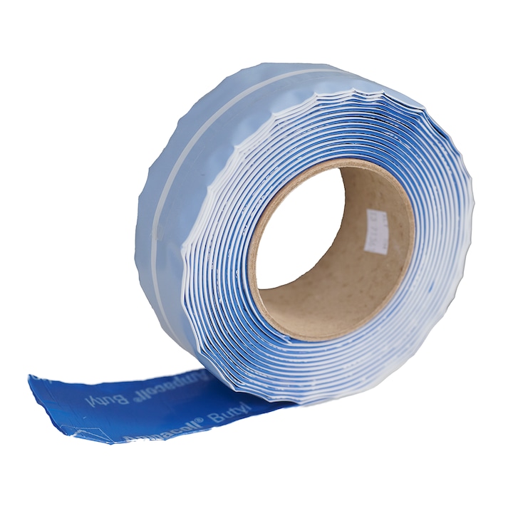 Banda adeziva din cauciuc butilic, etansa la aer si vant, modelabila manual, Ampacoll BK 535, 5m x 50mm x 2mm, Ampack