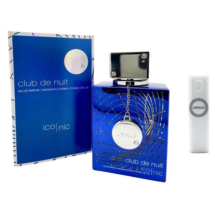 Set Apa de parfum Alhambra Zaffiro Collection Crafted Oud unisex 100 ml cu Kit Travel Reincarcabil 10 ml