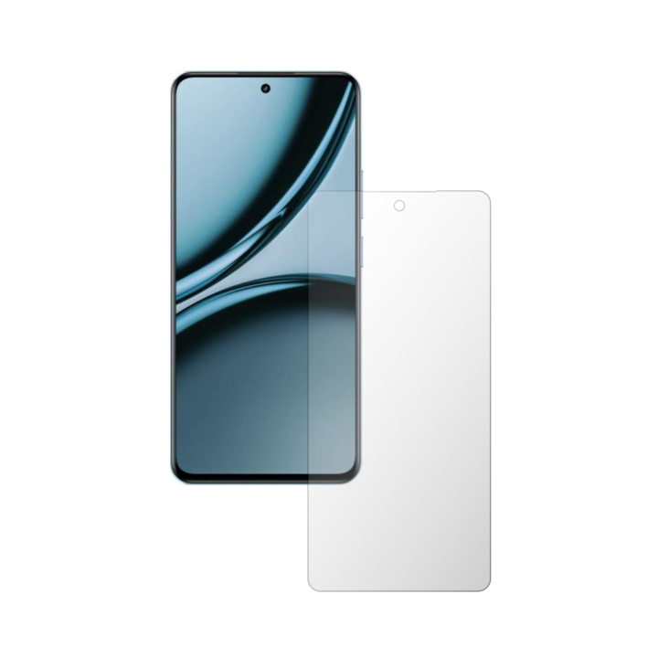 ISkinz Самовъзстановяващо се защитно фолио за екран за Realme Narzo 70 - Удобен за калъф, Invisible Skinz UHD, ултрапрозрачен силикон с пълно покритие, залепващ и гъвкав