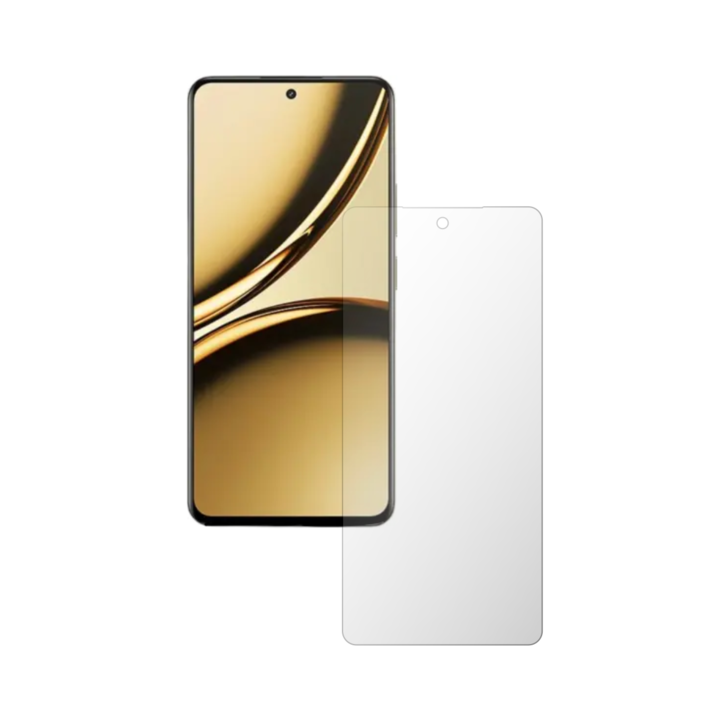 ISkinz Самовъзстановяващо се защитно фолио за екран за Realme Narzo 70x - подходящо за калъф, Invisible Skinz UHD, ултра-прозрачен силикон с пълно покритие, лепило и гъвкавост