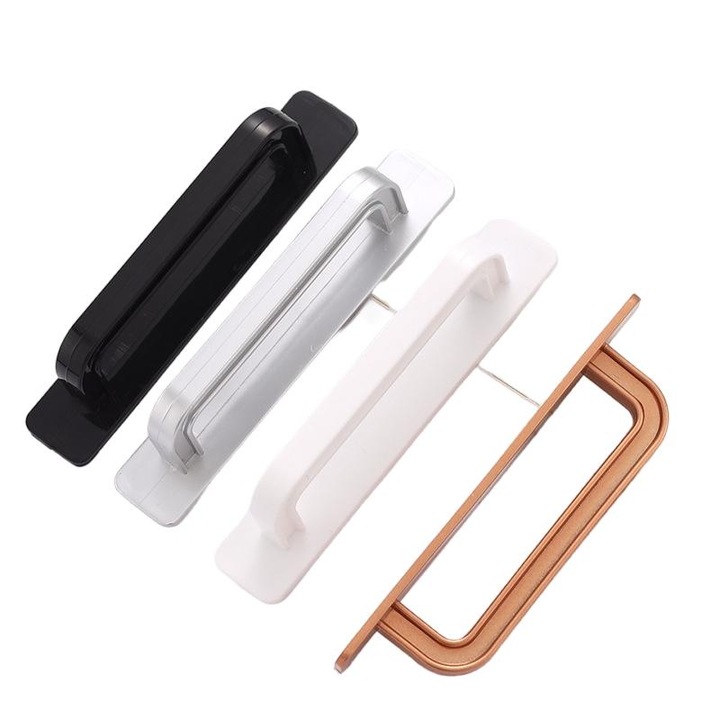 Set 4 Manere, aplicat, plastic, multicolor, 10x2.5cm