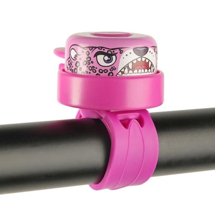 Gyerekbiciklik kürtje, kormány markolat, Pink Leopard