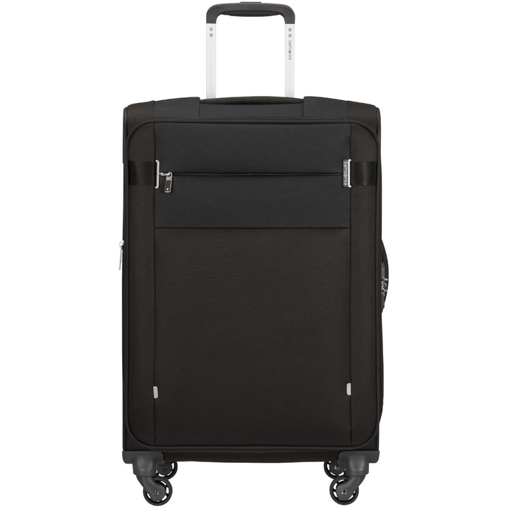 Куфар Samsonite Citybeat Spinner, 66x42x28/31 см, 67-73 литра, Черен