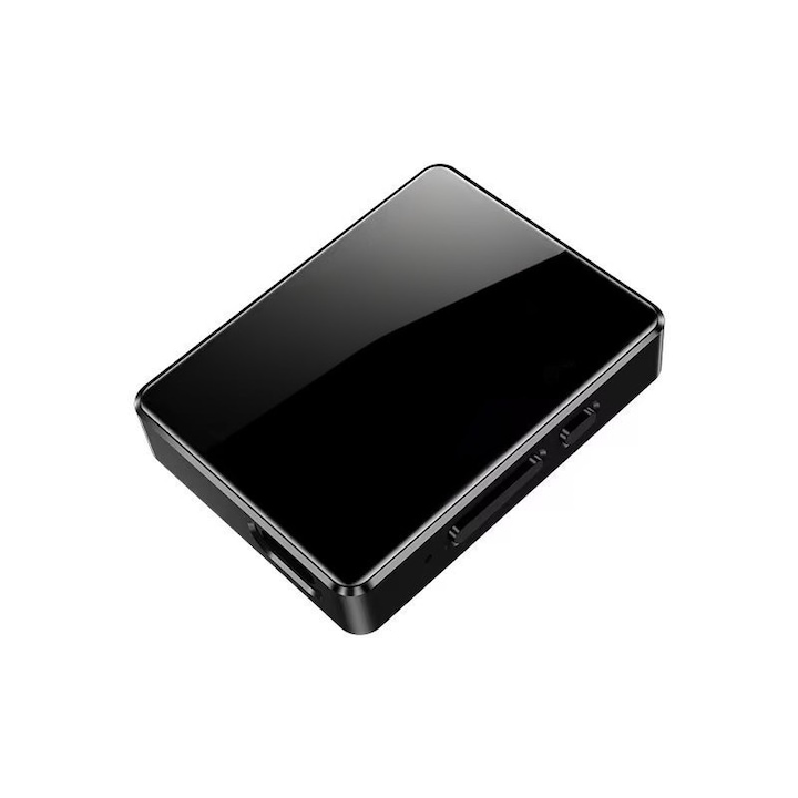 Walkman, 2 hüvelykes, könnyen hordozható, HD képernyő, támogatja a videolejátszást, e-könyv és hangrögzítő, 16 GB memória, fekete