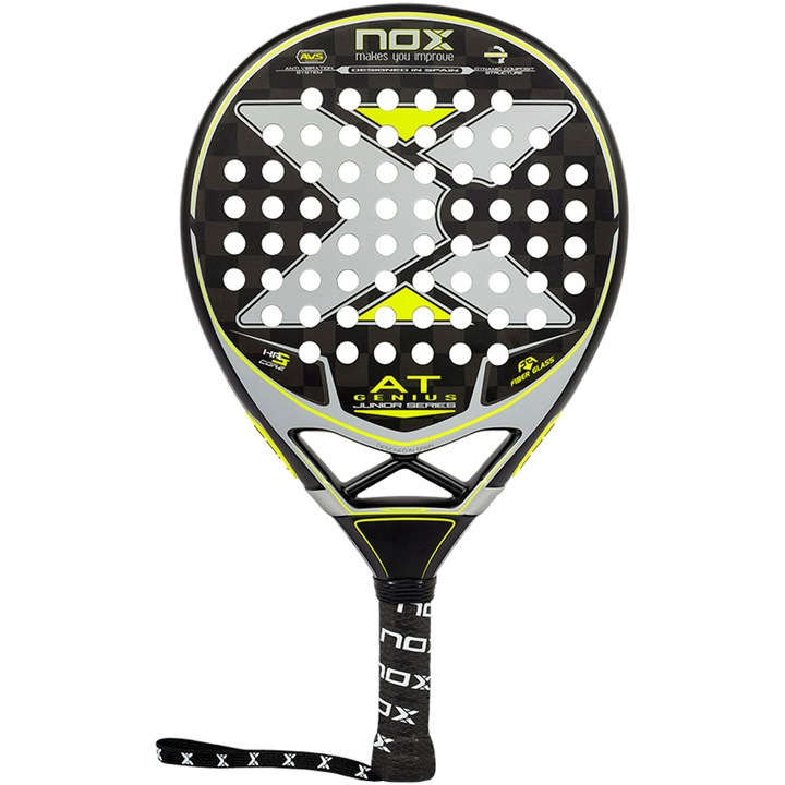 Racheta copii padel Nox AT10 Genius, negru/gri