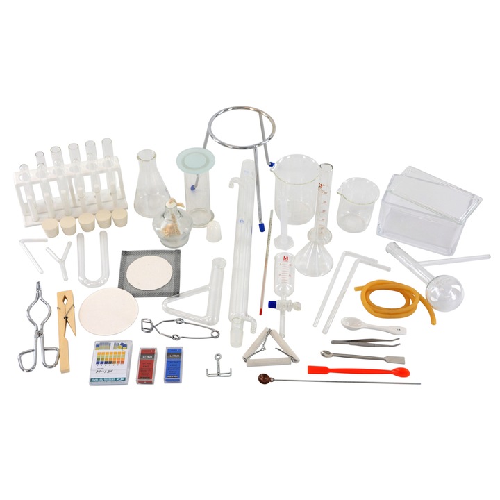 Trusa de experimente pentru chimie cu 54 de piese