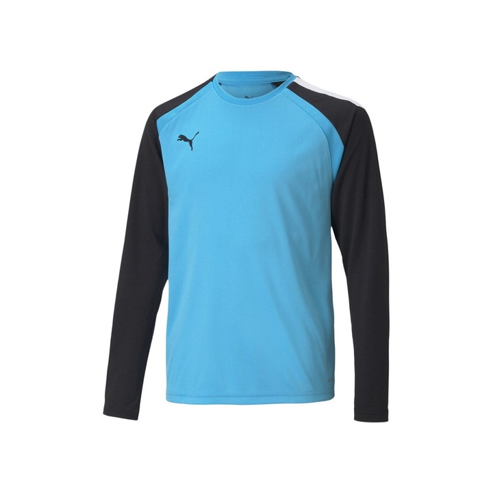 Bluza sport barbati, Puma, Sintetic, Negru/Albastru, Negru/Albastru