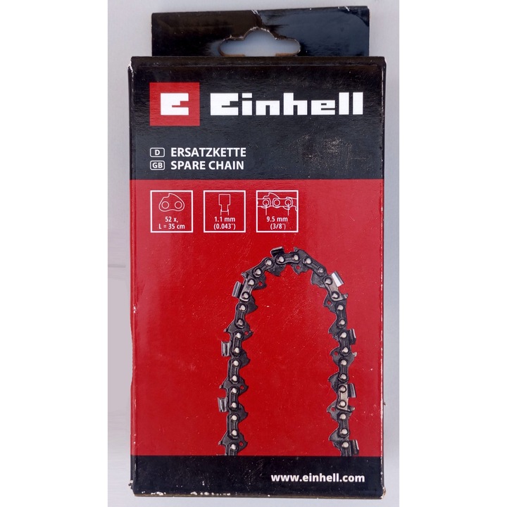 EINHELL láncfűrész cserelánc 1, 1 52T 3/8