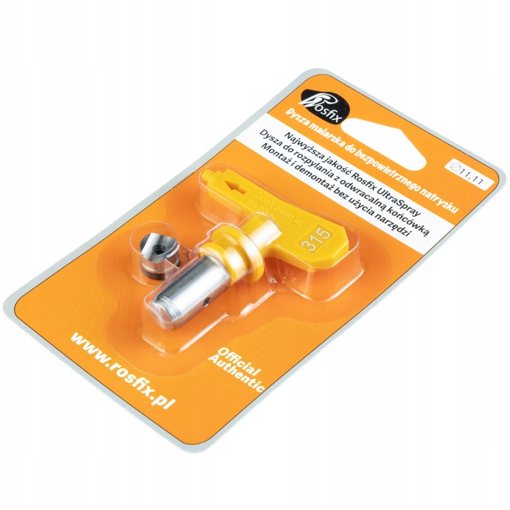 Duza de vopsit, Rosfix Ultra Spray 615, latime jet 30cm, set cu garnitura, plastic