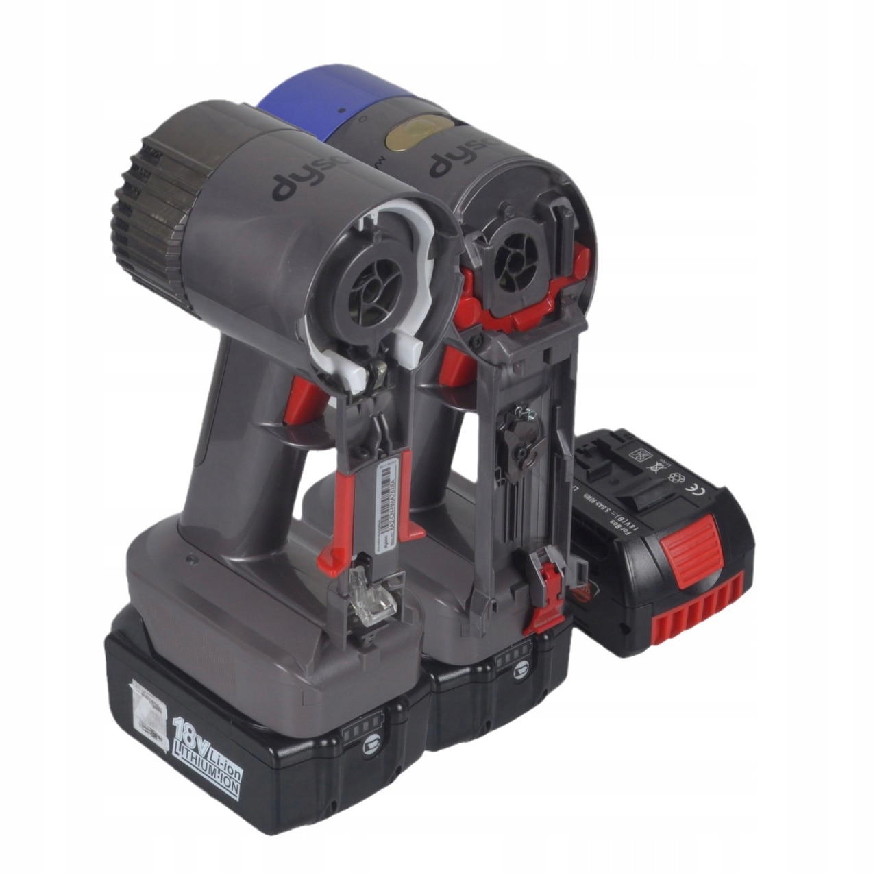 Set adaptor Rosfix pentru odkurzacze Dyson V6/V7/V8, protectie