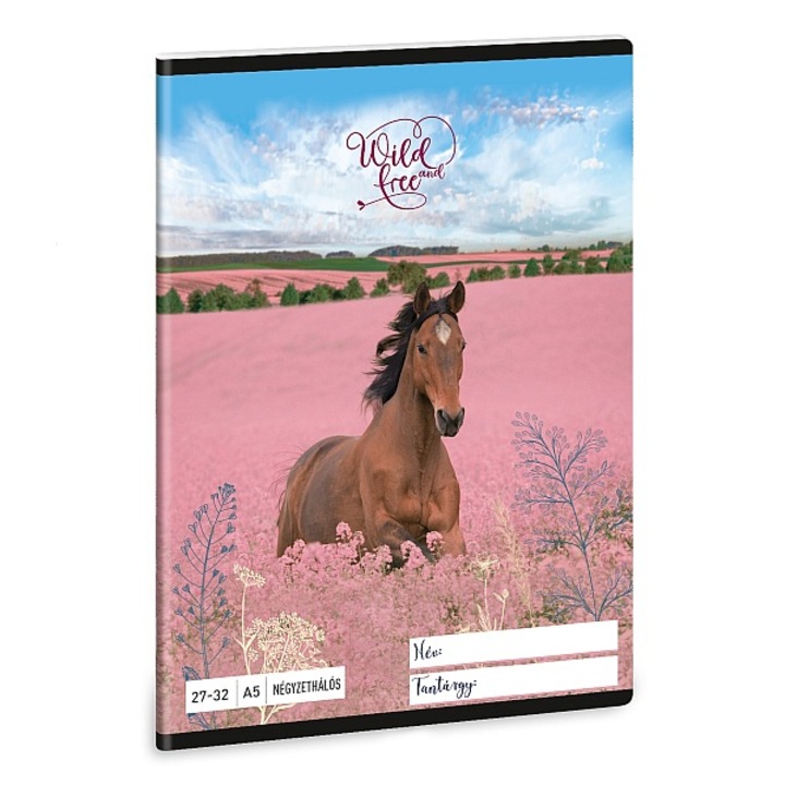 Caiet Ars Una A5 dictando - Wild and free