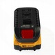 Set adaptor Rosfix DM18BSL pentru baterii Dewalt/Milwaukee, compatibil Bosch 18V, port USB, plastic