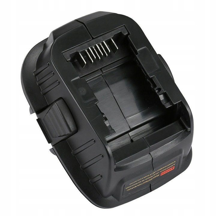 Set adaptor Rosfix DCA1820 pentru baterii Dewalt 20V, compatibilitate extinsa, negru