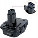 Set adaptor Rosfix DCA1820 pentru baterii Dewalt 20V, compatibilitate extinsa, negru
