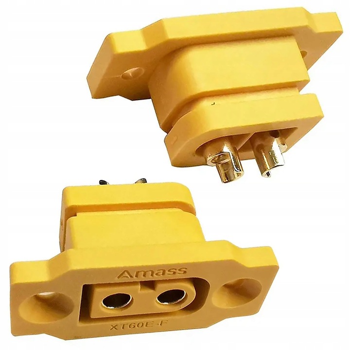 Csatlakozó Rosfix XT60E-F, Pozlacane Styki, Nylon/PA, 34,2x15,8x20,2 mm