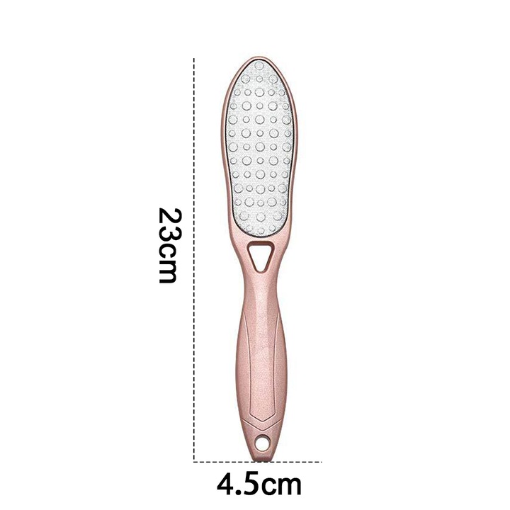 Pile cosmetice pentru picioare, roz auriu, pentru piele groasa, moarta si uscata, set