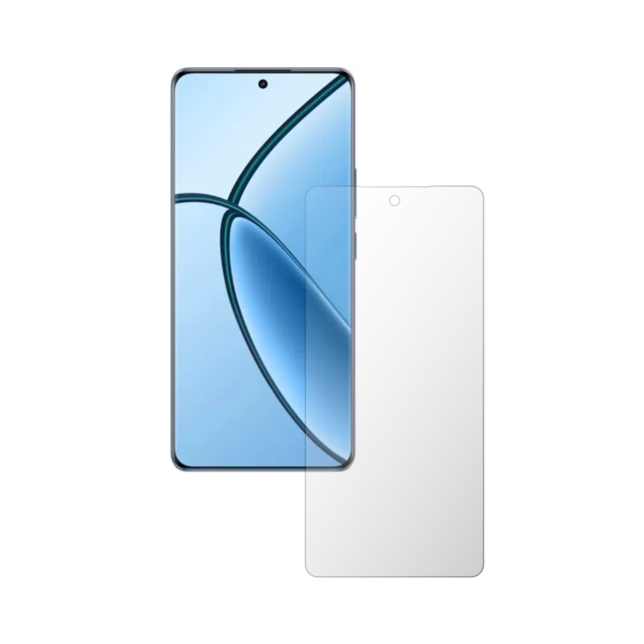 ISkinz Самовъзстановяващо се защитно фолио за екран за Realme P1 Pro - удобно за калъфа, Invisible Skinz UHD, ултра-прозрачен силикон с пълно покритие, лепило и гъвкав