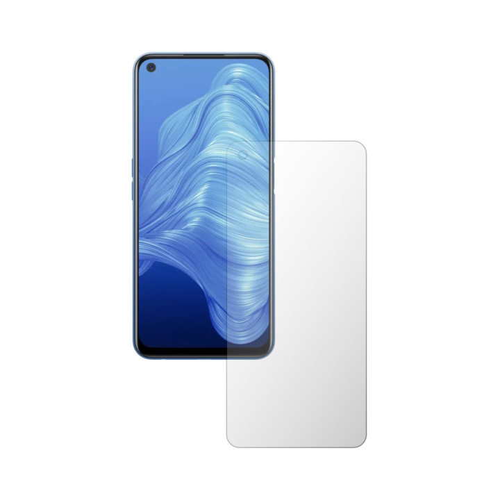 Комплект от 2X iSkinz протектор за екран за Realme V20 - пълно изрязване, невидим Skinz HD, ултра-прозрачен силикон с пълно покритие, залепващ и гъвкав