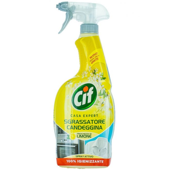 Cif Zsírtalanító pumpával 750 ml Candeggina Limone