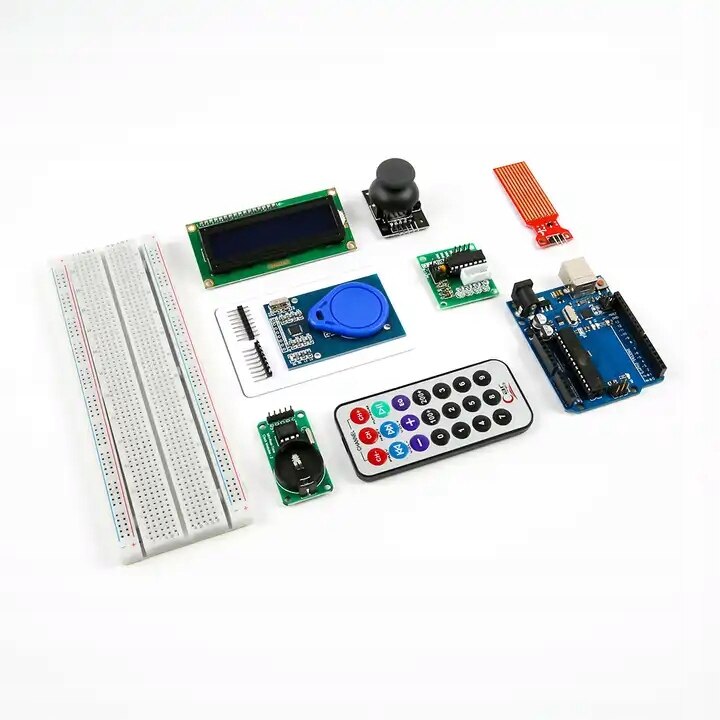 Kit de programare Arduino UNO R3, PAGMIL, Pentru incepatori, Display ...