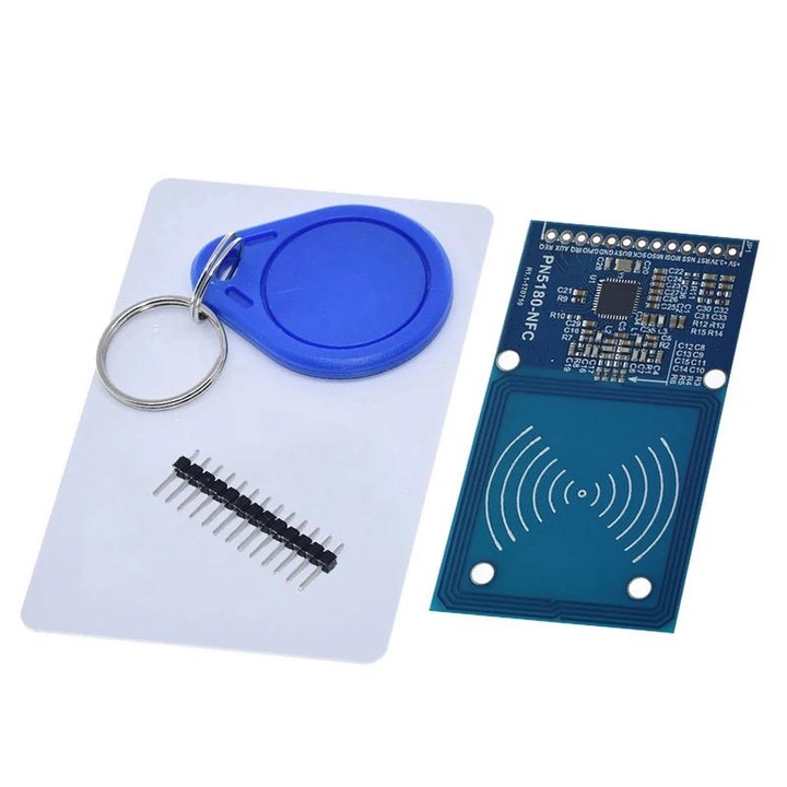 Modul RFID NFC PN5180 pentru cititor/scriere carduri IC, suport ISO15693 Arduino
