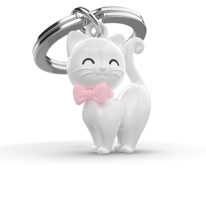 Ключодържател Metalmorphose, White Cat