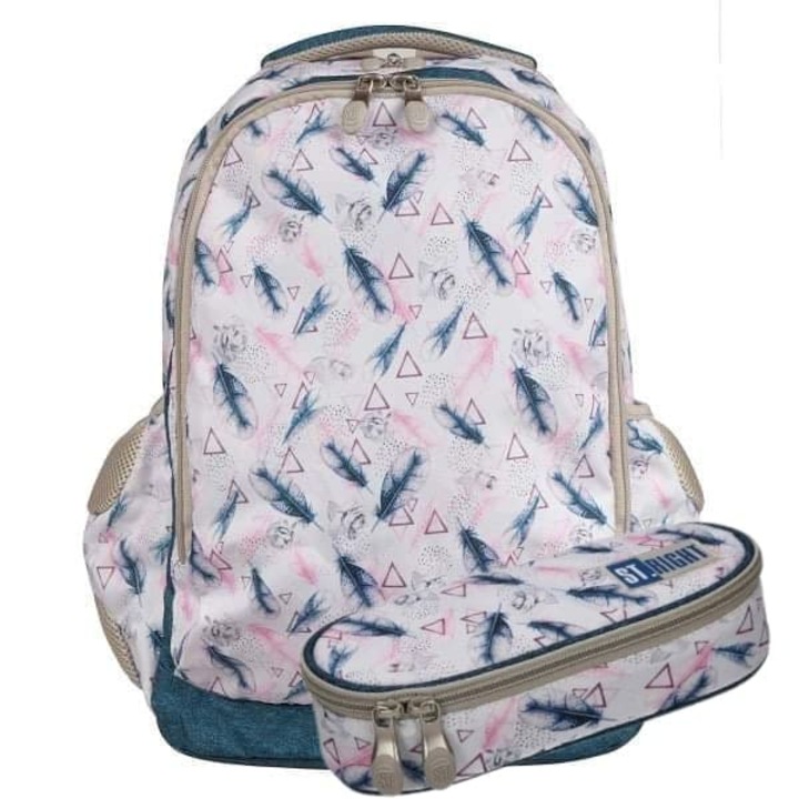 St. Right iskolatáska, hátizsák ajándék tolltartóval - Boho