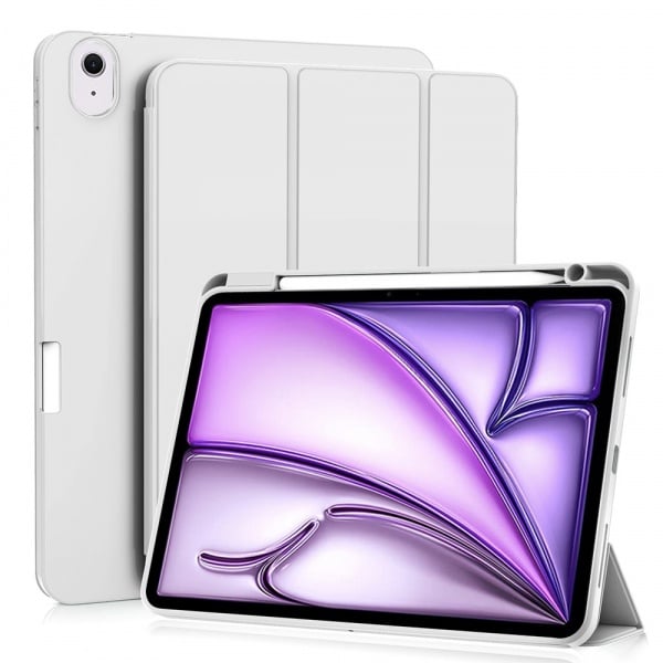 Husa pentru Apple iPad Air 11 (2025) / Air 11 (2024), Techsuit, Flex Trifold, Gri