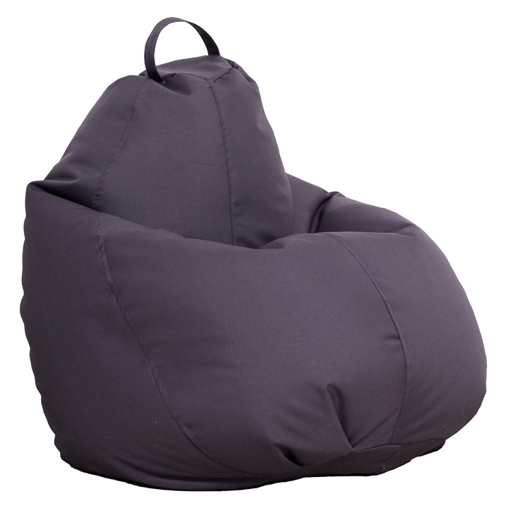 Fotoliu Puf Bean Bag Gri XL