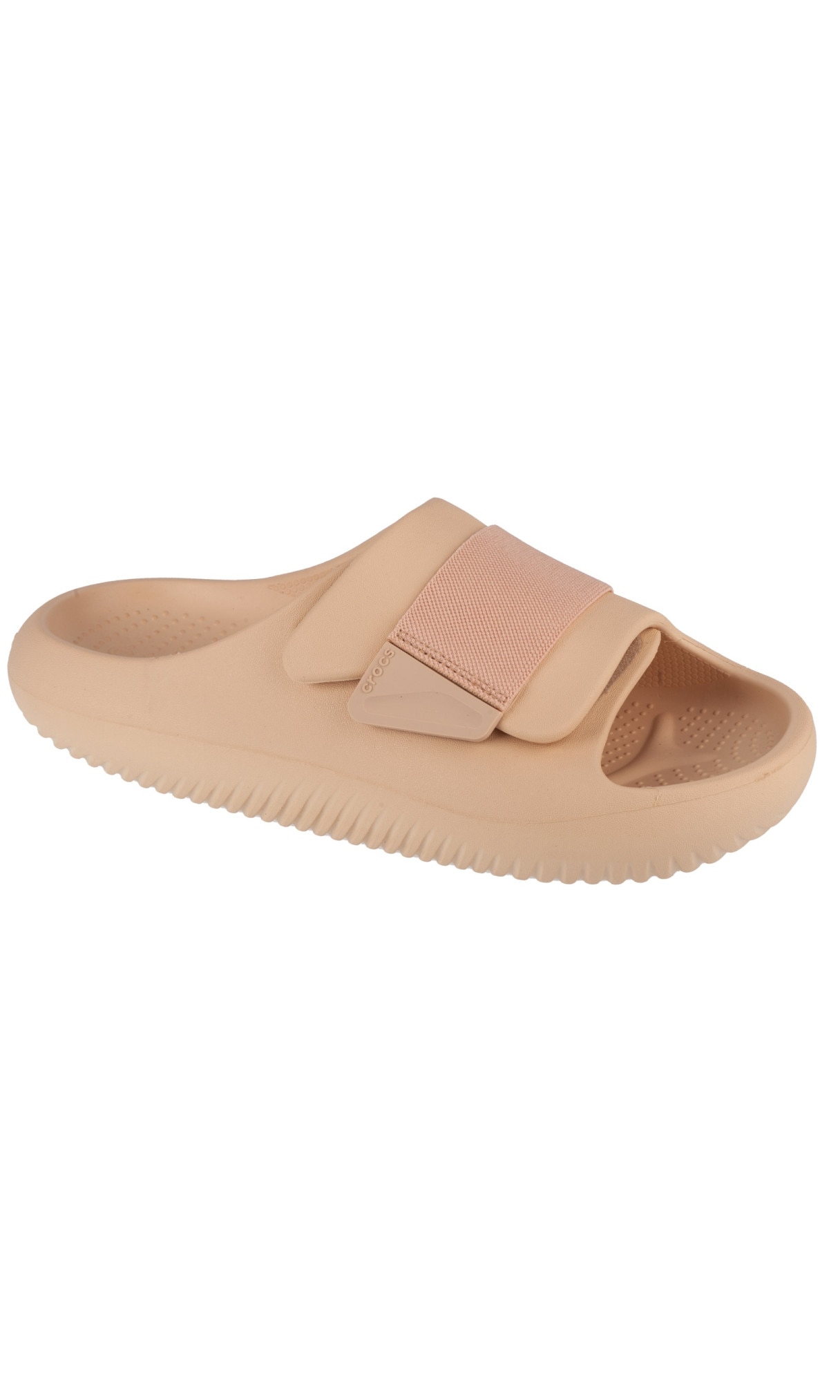 atushiページ Papuci flip-flop, Crocs Mellow Luxe Recovery Slide 209413-2DS, Bej