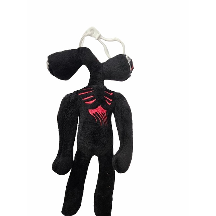 Играчка Siren head, Плюшено, Черен, 20 см