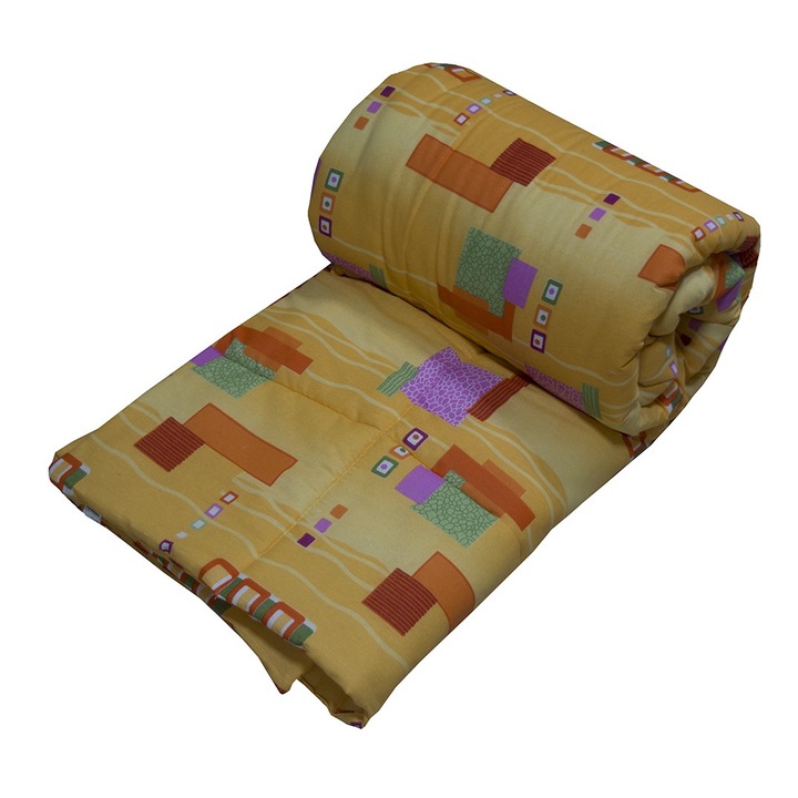 Pilota pentru Vara 140X200 cm, Model 10099 Portocaliu, o persoana