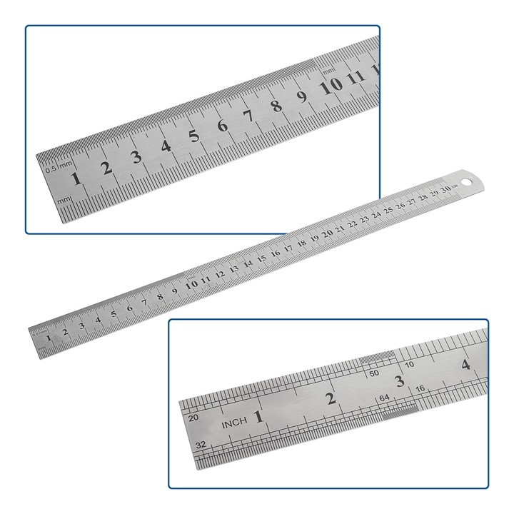 Линия от неръждаема стомана, Geko, 300 мм
