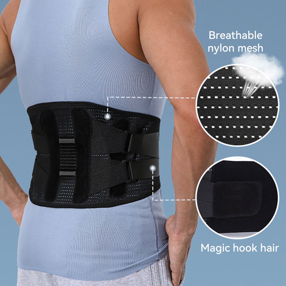 Centura lombara ZXJDN®, suport ortopedic, nylon/poliester/elastan