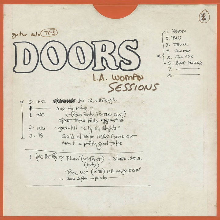 The Doors – LA Woman Sessions 4 bakelit készlet, Rhino, limitált kiadás, 2022, többszínű