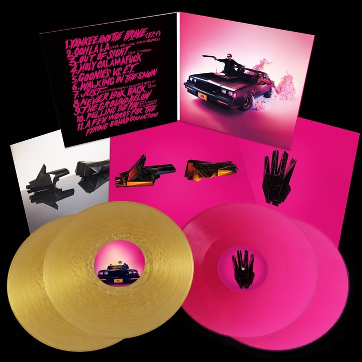 Set deluxe 4xLP Run The Jewels 4, BMG, vinil magenta si auriu, editie limitata, Hip-Hop
