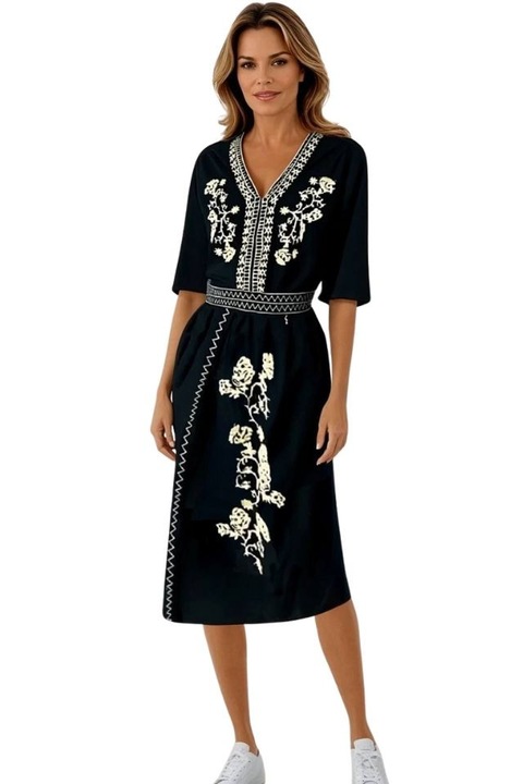 Rochie dama casual R15, Bej stins